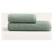 Zelené bavlněné ručníky a osušky v sadě 2 ks - Foutastic