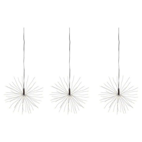 Černá venkovní světelná dekorace ø 25 cm Meteor – Markslöjd