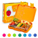 Klarstein Junior Lunchbox, 6 přihrádek, 21,3 x 15 x 4,5 cm (Š x V x H), bez BPA