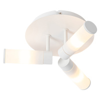 Moderní koupelnové stropní svítidlo bílé 3-svítidlo IP44 - Vana