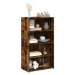 vidaXL Skříň highboard kouřový dub 70 x 41 x 124 cm kompozitní dřevo