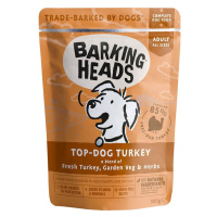 BARKING HEADS kapsička Top Dog Turkey kapsička 300g