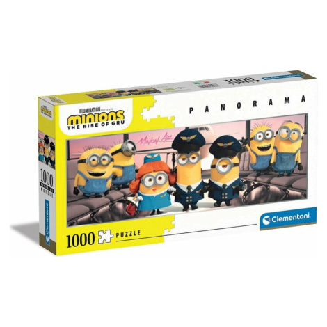 Puzzle 1000 dílků panorama - Mimoňové
