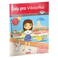 Šaty pro Viktorku - 300 samolepek pro tvé české panenky - Ema Potužníková