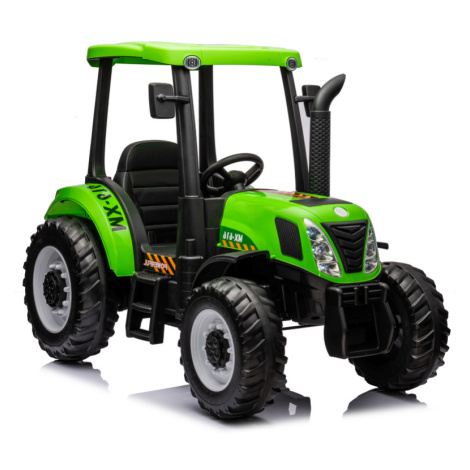 Dětský elektrický traktor Strong 24V | 400W zelený