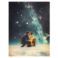 Ilustrace Take You To the Stars for a Second Date, Frank Moth, 30 × 40 cm