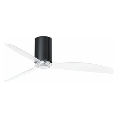 FARO 32040 MINI TUBE FAN, černá/transparentní, stropní ventilátor s DC motorem - FARO