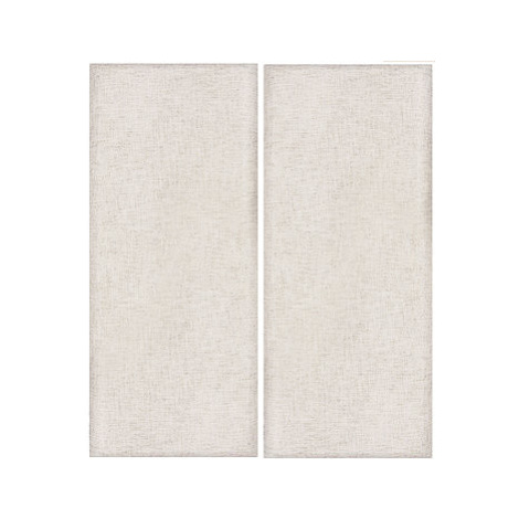 HCS deco 3D samolepicí stěnové obdelníky textil, silné 1,2 cm, 2 ks