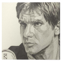 Obraz na plátně Star Wars - Han Solo, 2 - 30×30 cm