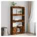 vidaXL Skříň highboard kouřový dub 92 x 33 x 180 cm kompozitní dřevo