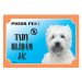 Tabulka Dafiko west highland white terrier