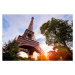 Fotografie Eiffel Tower at sunset, Paris, Sylvain Sonnet, (40 x 26.7 cm)