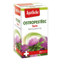 Apotheke Ostropestřec forte jaterní čaj 20x1.5g