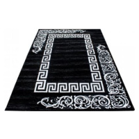 Kusový koberec Miami 6620 black 80x150cm