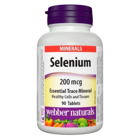 Webber Naturals Selen 200mcg tbl.90