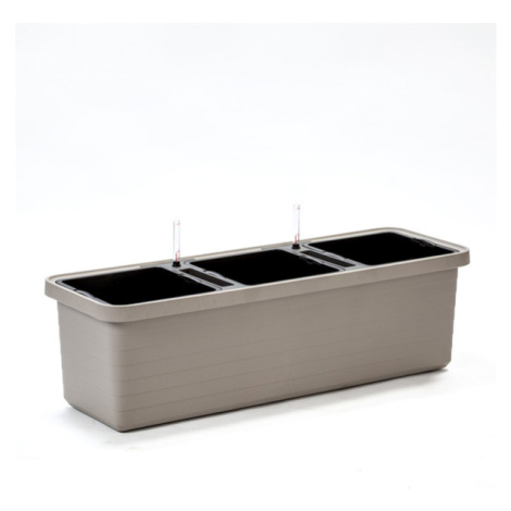 Plastia Velkoobjemový truhlík Berberis TRIO 117 cm - taupe