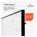 Klarstein Wonderwall Smart Bornholm, infračervený ohřívač, 110 x 65 cm, 600 W, aplikace