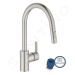 Grohe 31486DC1 - Dřezová baterie s výsuvnou sprškou, supersteel