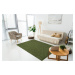 Lano - koberce a trávy Neušpinitelný kusový koberec Nano Smart 591 zelený - 140x200 cm