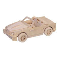 Woodcraft construction kit Woodcraft Dřevěné 3D puzzle velké BMW