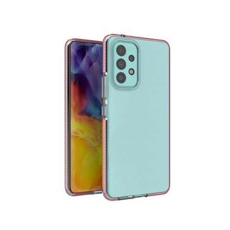 Spring Case silikonový kryt na Samsung Galaxy A73, světlorůžový