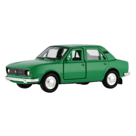 Auto welly škoda 105l zelená 1:34