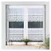 Dekorační metrážová vitrážová záclona VANESA bílá výška 45 cm MyBestHome Cena záclony je uvedena
