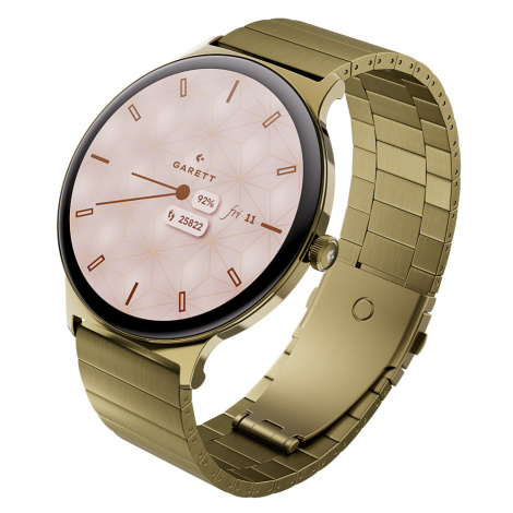 GARETT Smartwatch Verona 2 zlatá gold solid steel chytré hodinky
