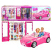 Mattel GVK05 Sada panenka Barbie/šatník/kabriolet/Ken 30 cm
