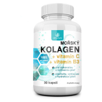 Allnature Mořský kolagen + vitamin C + vitamin B3 30 kapslí