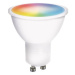 Solight LED SMART WIFI žárovka, GU10, 5W, RGB, 425lm