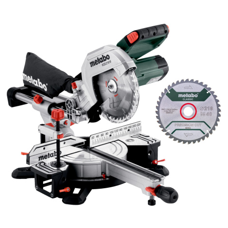 Metabo Kapovací pila KGS 216 M SET + 2. pilový kotouč z tvrdokovu