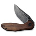 Civivi ODD 22 C21032-DS1 Black Cuibourtia Wood Damascus