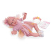 Antonio Juan 81275 Můj první REBORN DANIELA - realistická panenka miminko s měkkým látkovým těle