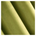 Dekorační velvet závěs s kroužky PIERRE CARDIN 140x250 cm olivová, (cena za 1 kus) MyBestHome