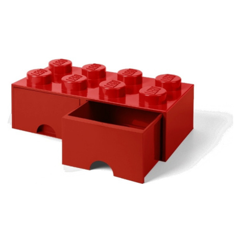 LEGO Storage LEGO úložný box 8 s šuplíky Varianta: Box červený