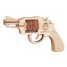 Woodcraft construction kit Woodcraft Dřevěné 3D puzzle Zbraň na gumičky Revolver Colt