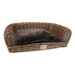 DUVO+ Provence Wicker Sofa & Cushion 64 × 43 × 19 cm