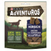 ADVENTUROS snack, 2 balení - 1 + 1 zdarma! - jelení s prosem 2 x 6 x 90 g