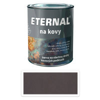 ETERNAL Na kovy - antikorozní barva na kov 0.7 l Palisandr 410
