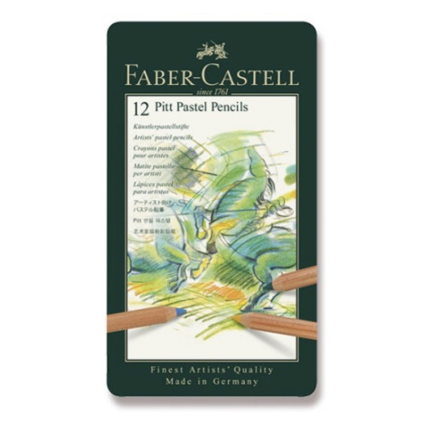 Pastelky Faber Castell Grip 2001 plech.krabička 24ks Faber-Castell