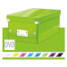 LEITZ WOW Click & Store DVD 20.6 x 14.7 x 35.2 cm, zelená