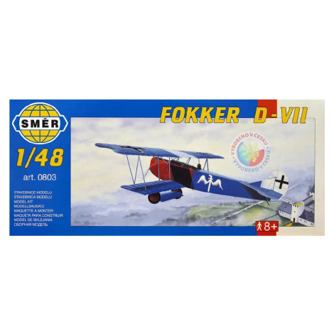 SMĚR Model letadlo Fokker D-VII 1:48 (stavebnice letadla) BAYO.S