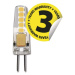 Emos LED žárovka JC, 2W/22W G4, WW teplá bílá, 210 lm, Classic, F