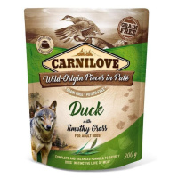 Carnilove Dog kapsička Paté Duck & Timothz Grass 300g