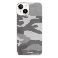 iSaprio Gray Camuflage 02 pro iPhone 15