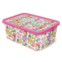 STOR Squishmallows úložný box s víkem - 13 l