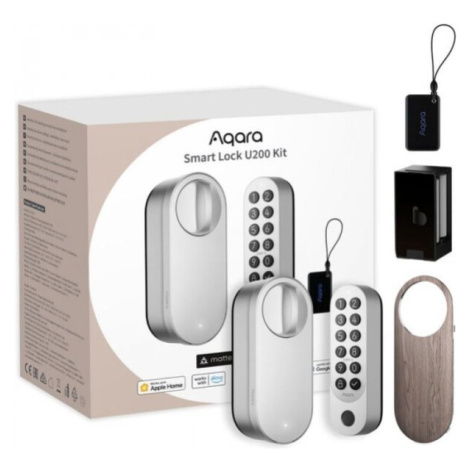 AQARA Smart Lock U200 Kit (EL-D02DS) stříbrný Stříbrná