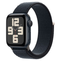 Apple Watch SE (2023) GPS 40mm sportovní provlékací řemínek temně inkoustový Temně inkoustová