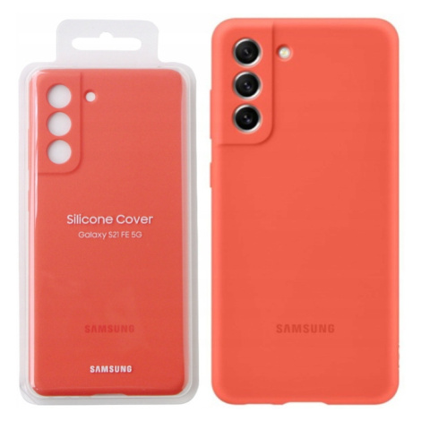 Silikonový Kryt Samsung Galaxy S21 Fe 5G Coral Pouzdro